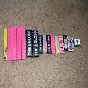 Variety of unopened products